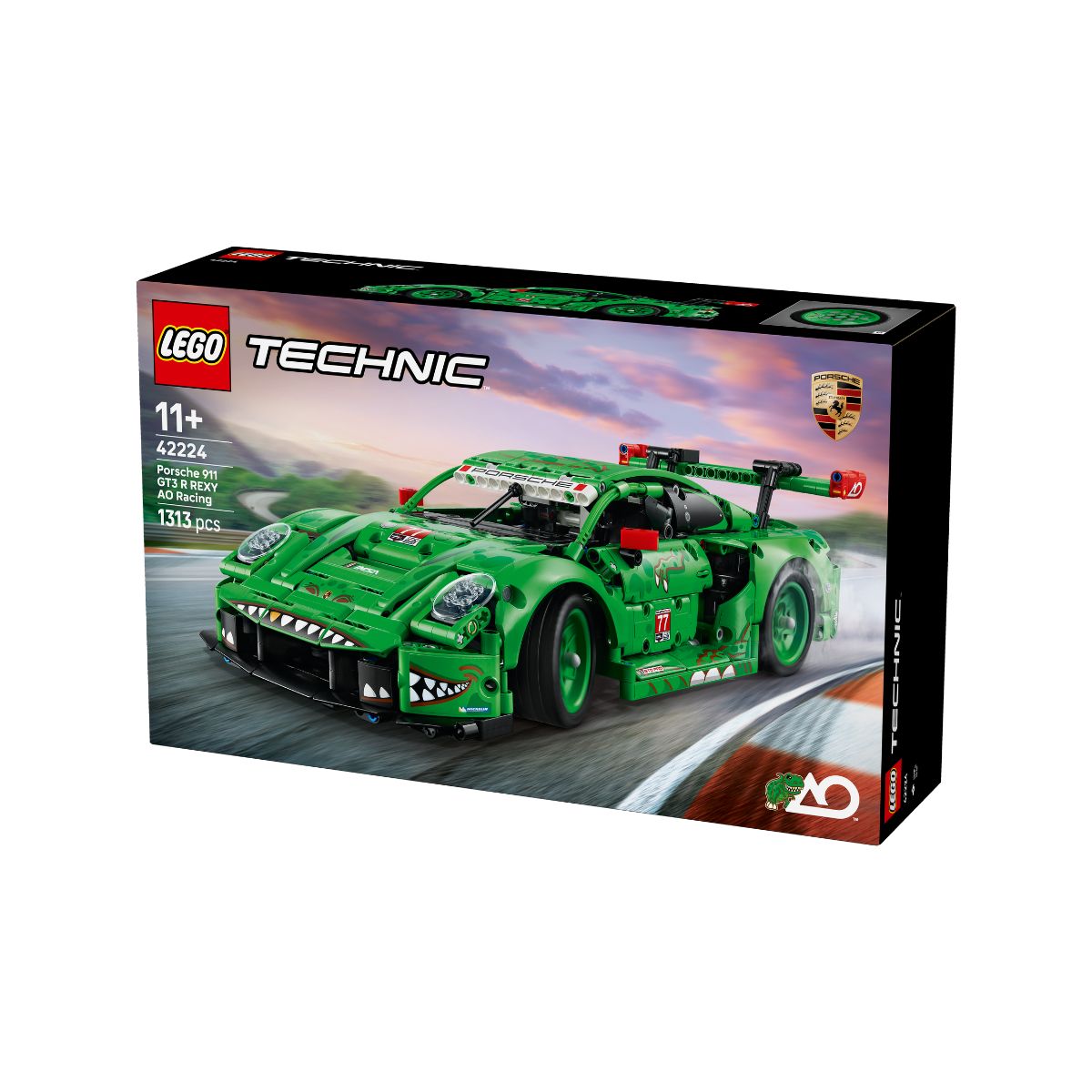 Đồ Chơi Lắp Ráp Xe Đua Porsche 911 GT3 R REXY AO LEGO TECHNIC 42224