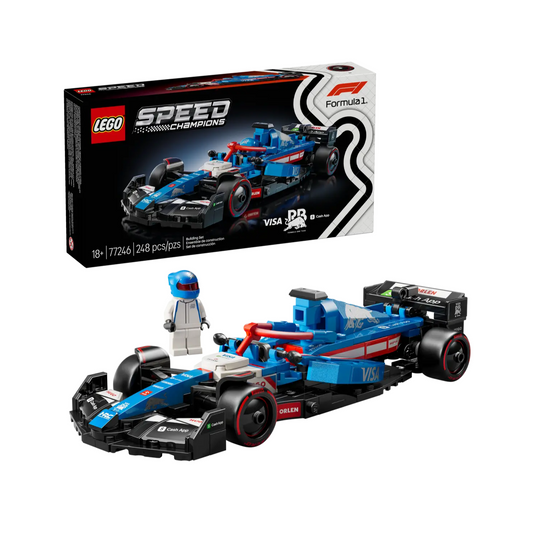 Đồ Chơi Lắp Ráp Xe Đua Visa Cash App Rb Vcarb 01 F1 LEGO SPEED CHAMPIONS 77246 (248 chi tiết)