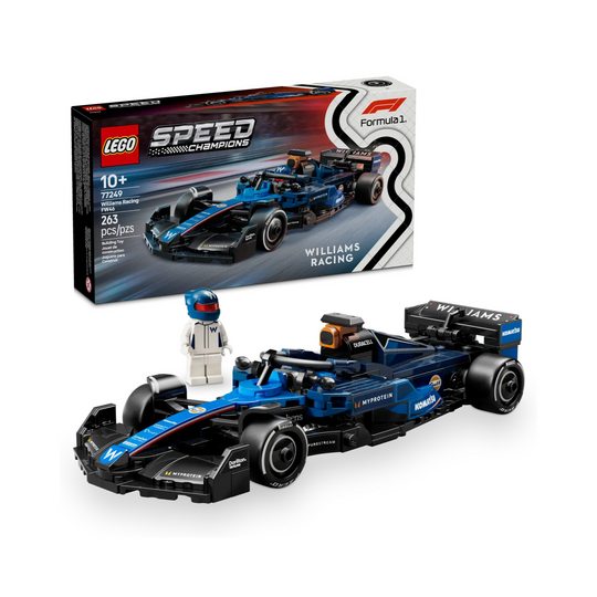 Đồ Chơi Lắp Ráp Xe Đua Williams Racing Fw46 F1 LEGO SPEED CHAMPIONS 77249 (263 chi tiết)