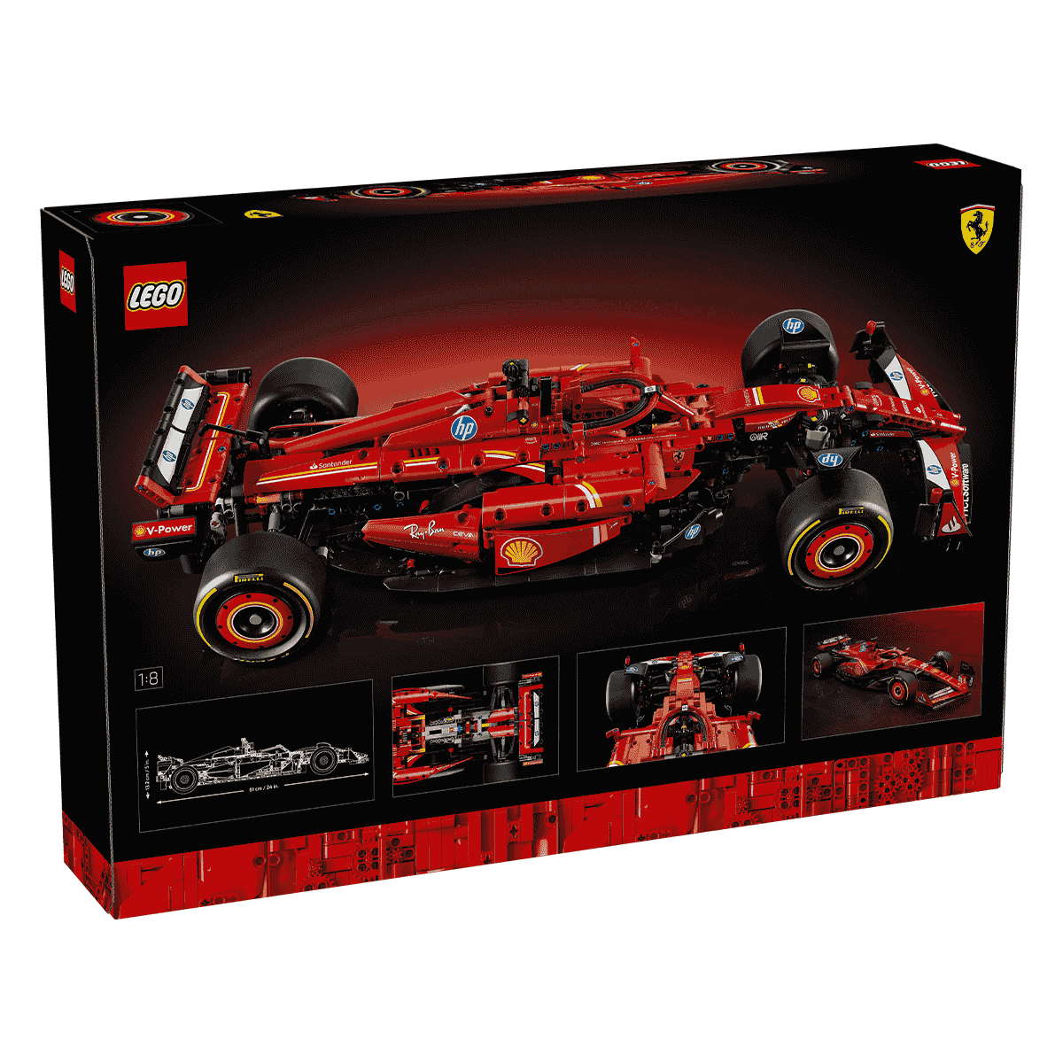 Đồ Chơi Lắp Ráp Xe Ferrari SF-24 F1 LEGO TECHNIC 42207