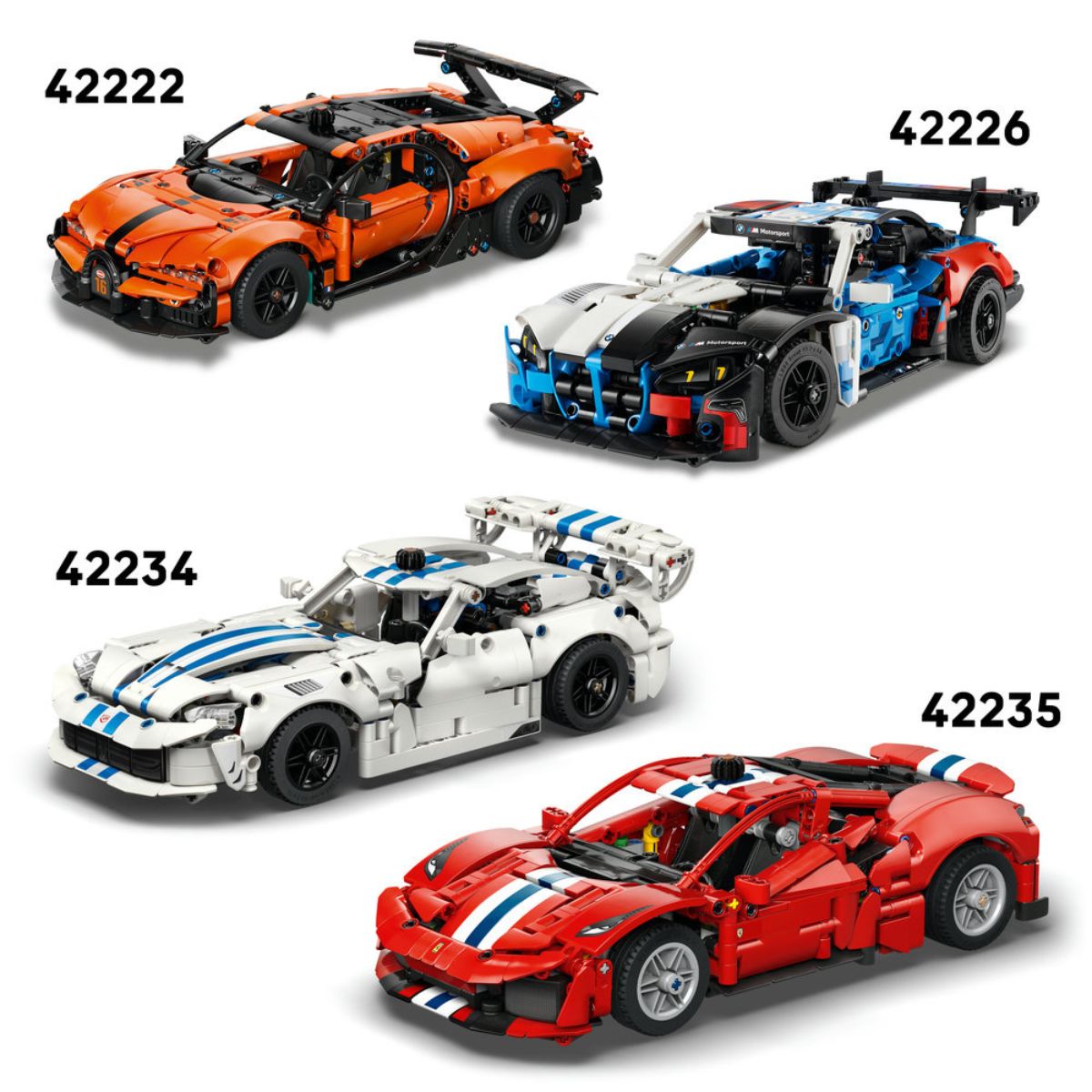 Đồ Chơi Lắp Ráp Xe Ford Mustang GT Với Gara Cá Nhân Hóa LEGO TECHNIC 42236 (973 Chi Tiết)