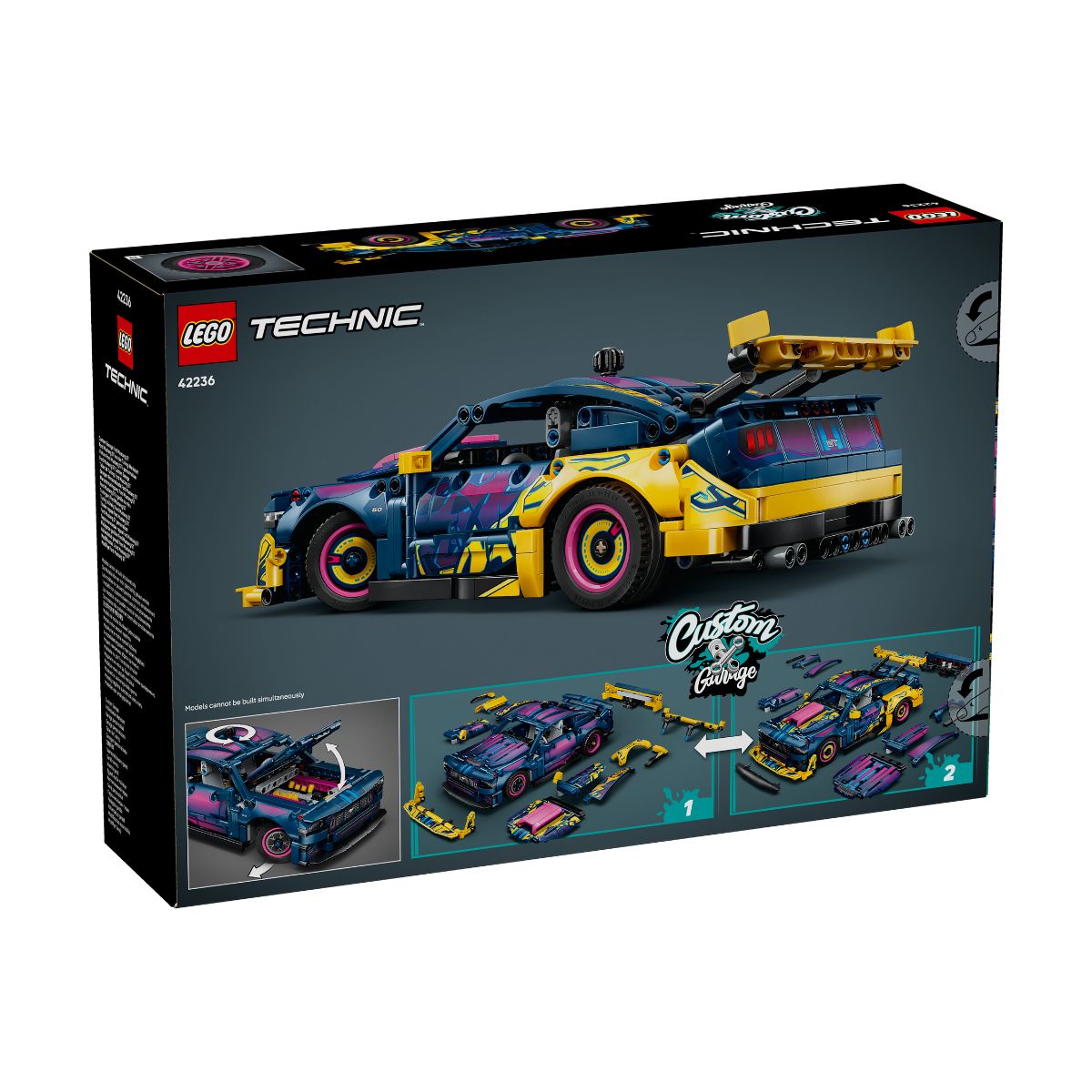 Đồ Chơi Lắp Ráp Xe Ford Mustang GT Với Gara Cá Nhân Hóa LEGO TECHNIC 42236 (973 Chi Tiết)