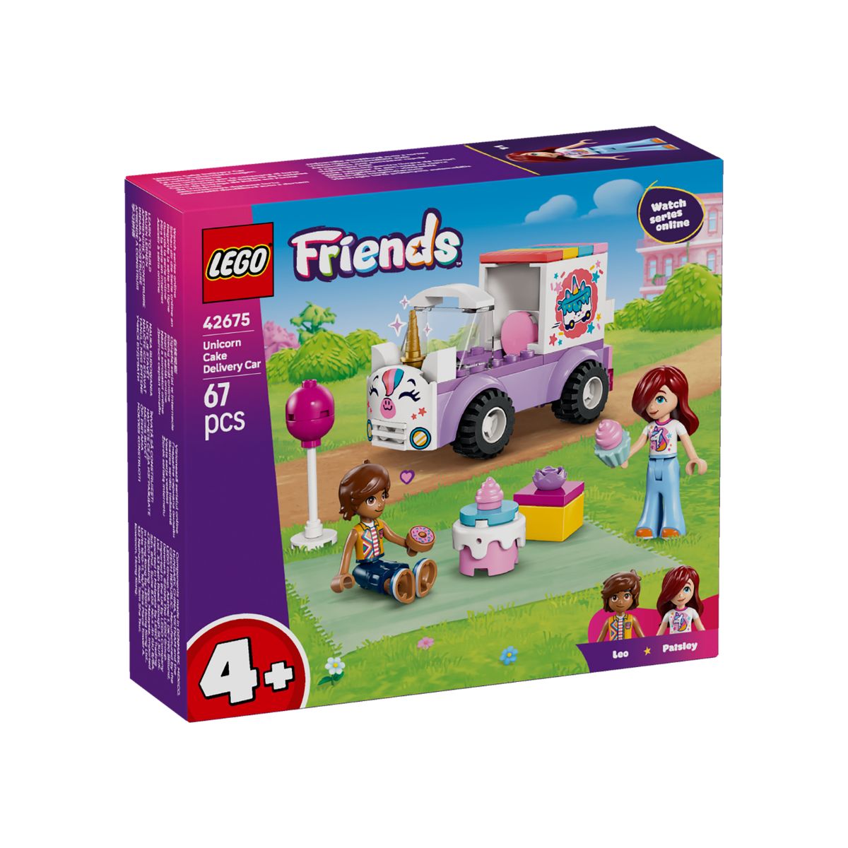 Đồ Chơi Lắp Ráp Xe Giao Bánh Kỳ Lân LEGO FRIENDS 42675