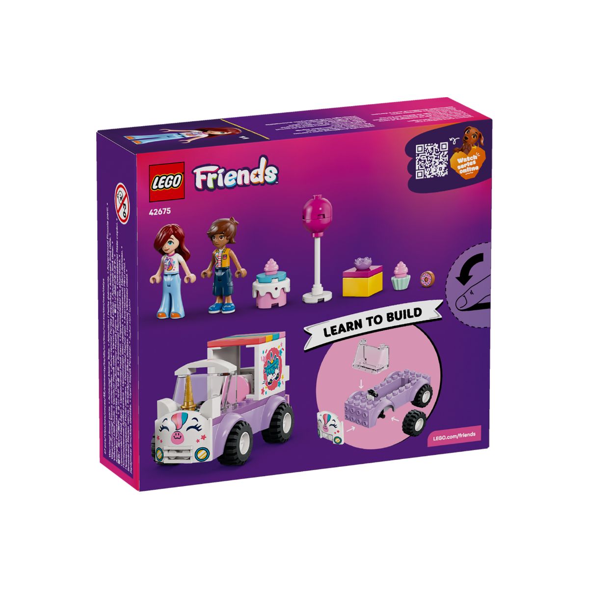Đồ Chơi Lắp Ráp Xe Giao Bánh Kỳ Lân LEGO FRIENDS 42675
