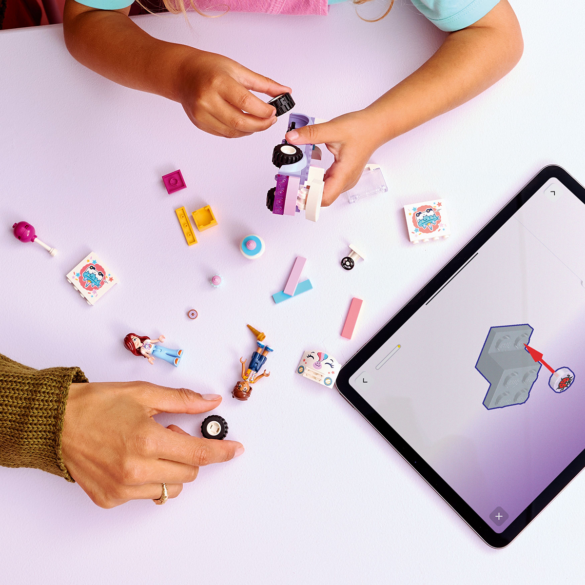 Đồ Chơi Lắp Ráp Xe Giao Bánh Kỳ Lân LEGO FRIENDS 42675