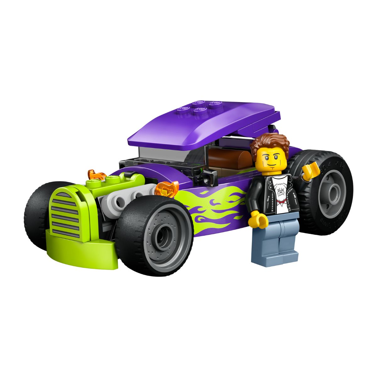 Đồ Chơi Lắp Ráp Xe Hot Rod Phong Cách LEGO CITY 60485