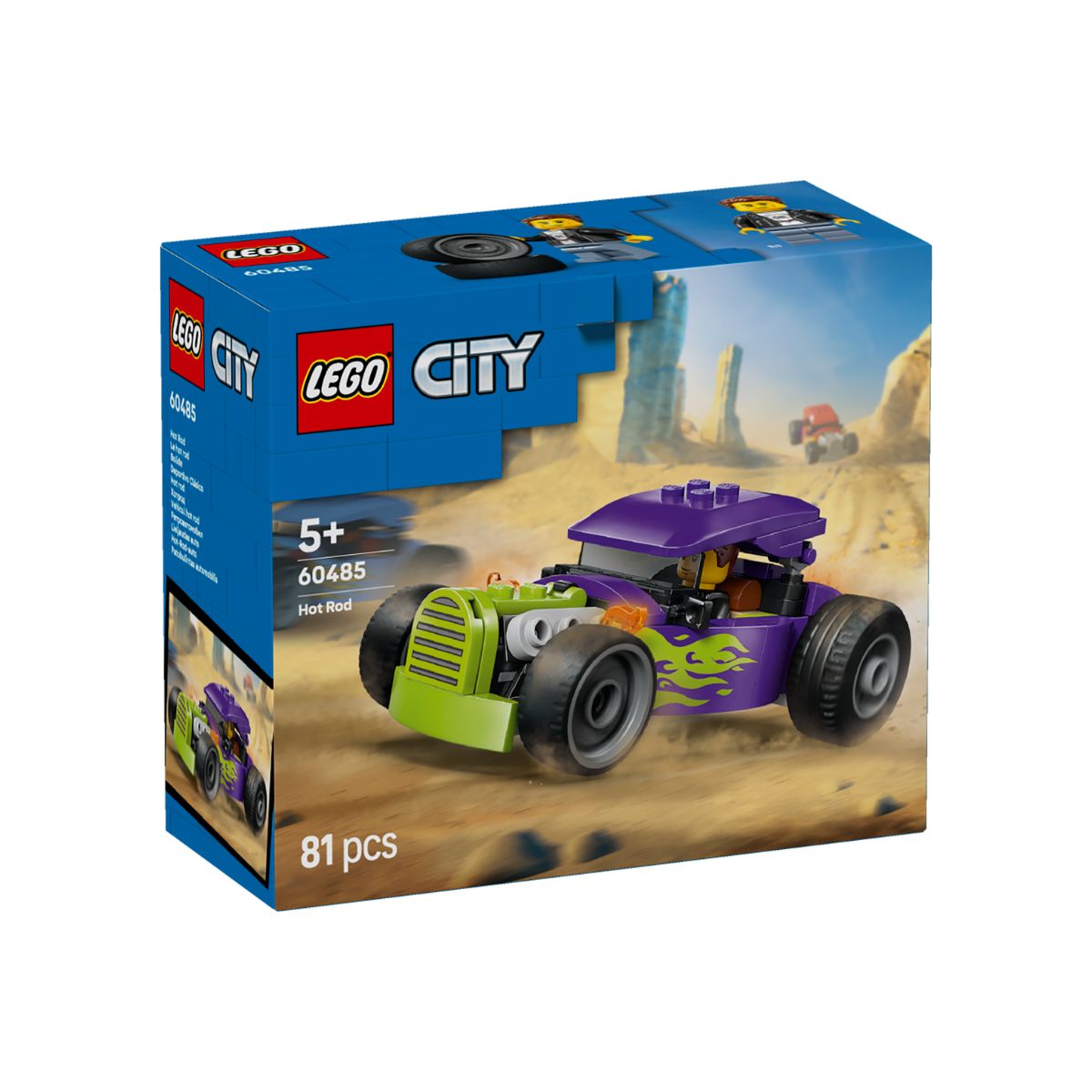 Đồ Chơi Lắp Ráp Xe Hot Rod Phong Cách LEGO CITY 60485