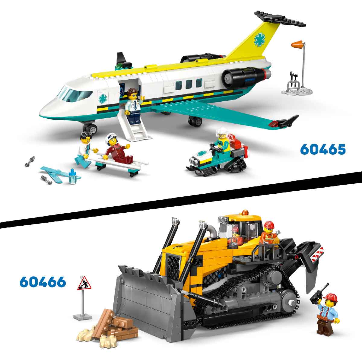 Đồ Chơi Lắp Ráp Xe Kéo Cứu Hộ Nặng Có Cẩu LEGO CITY 60467