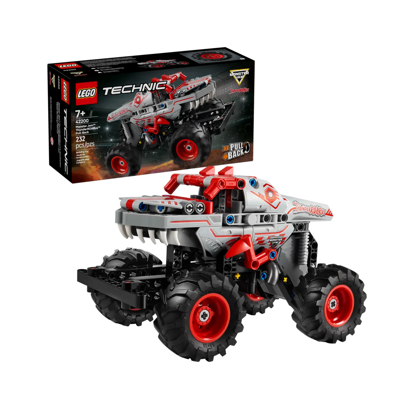 Đồ Chơi Lắp Ráp Xe Monster Jam-ThunderRoarus LEGO TECHNIC 42200