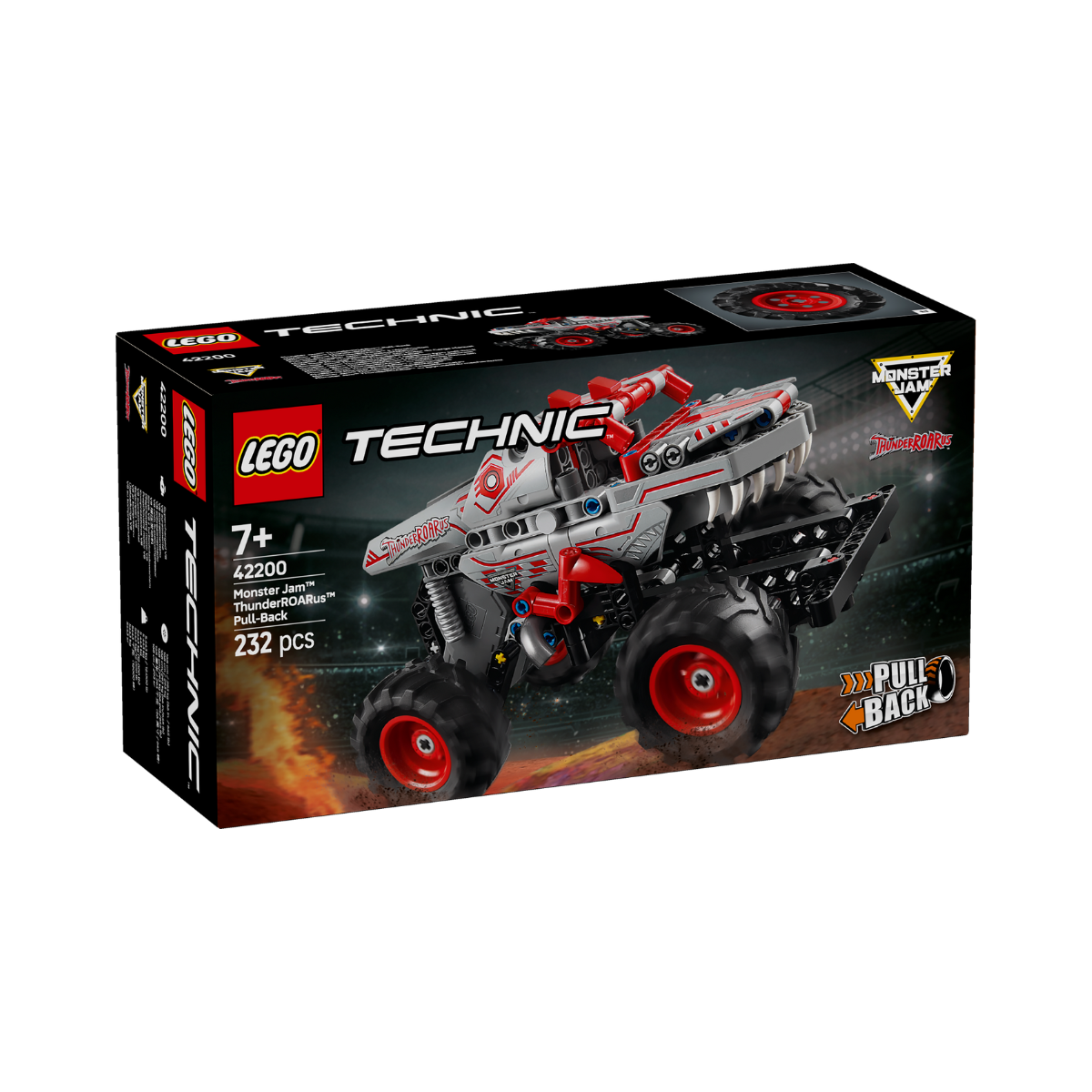 Đồ Chơi Lắp Ráp Xe Monster Jam-Thunderroarus Lego Technic 42200
