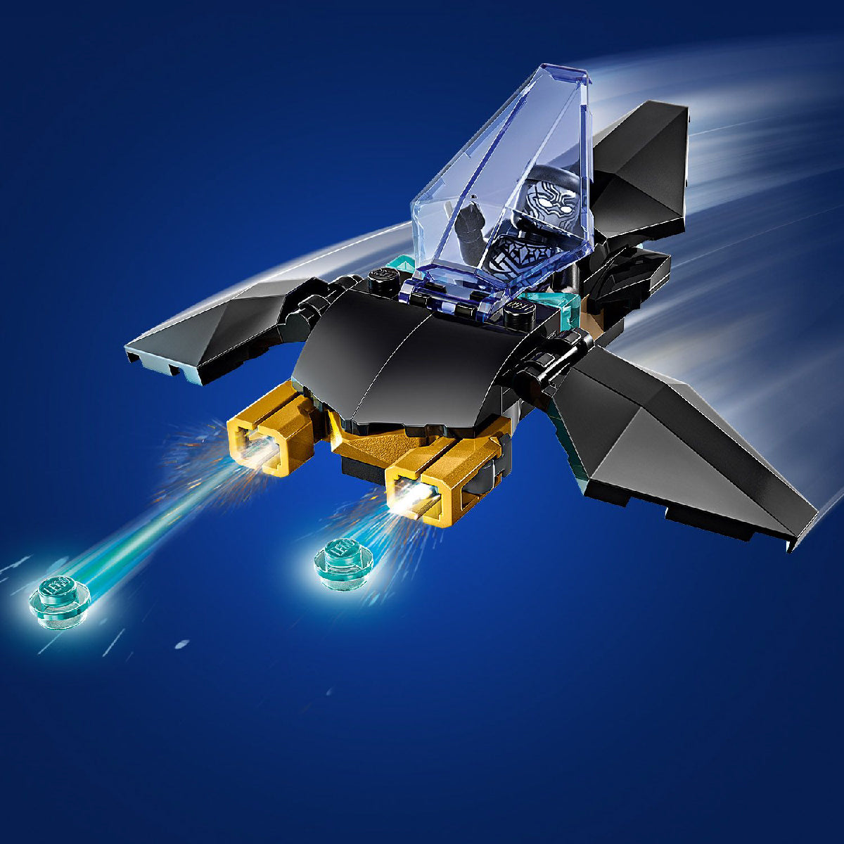 Đồ Chơi Lắp Ráp Xe Người Sắt, Black Panther Đấu Với Hulk LEGO SUPERHEROES 76310