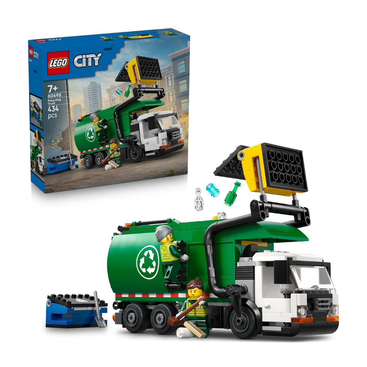 Đồ Chơi Lắp Ráp Xe Rác Tái Chế LEGO CITY 60495