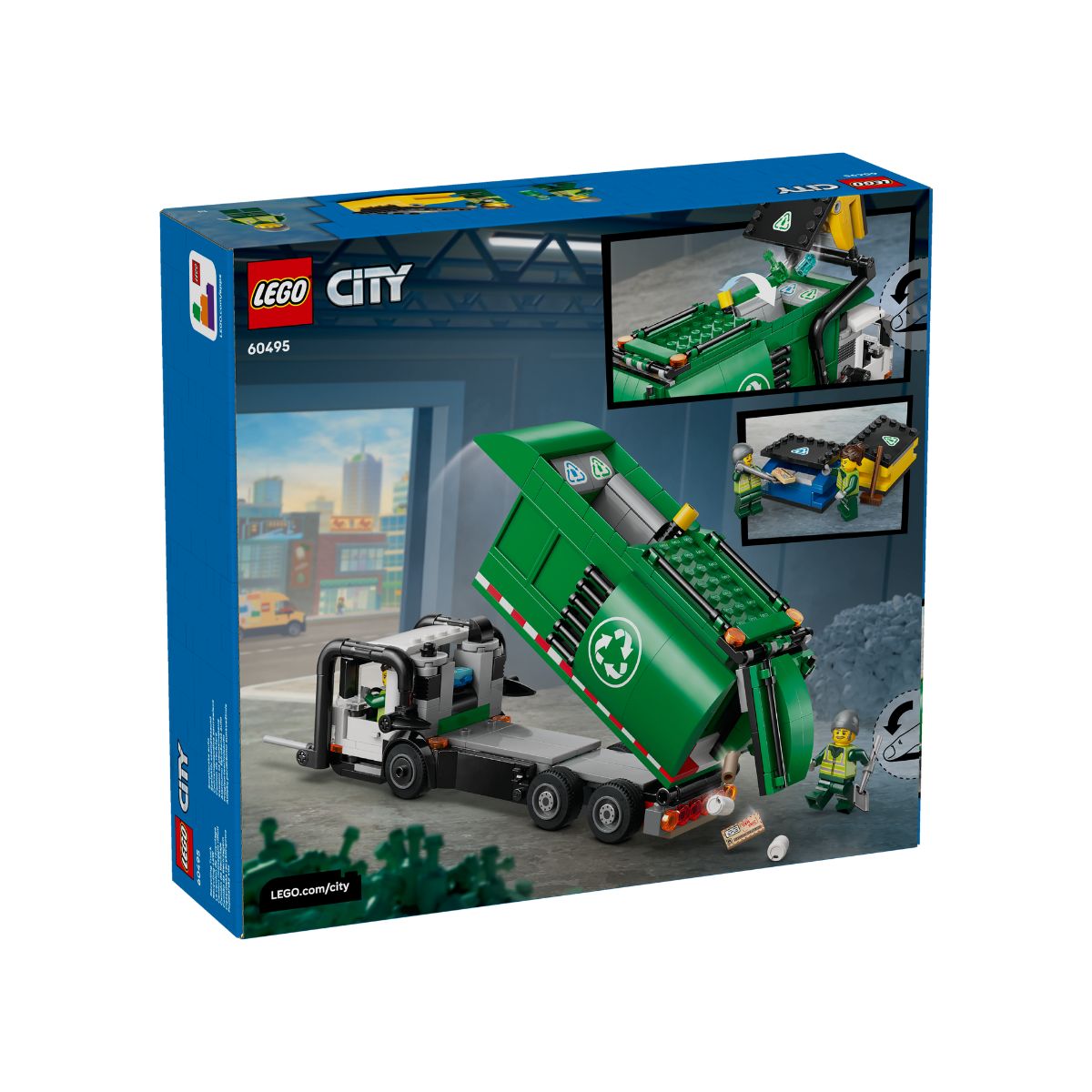 Đồ Chơi Lắp Ráp Xe Rác Tái Chế LEGO CITY 60495