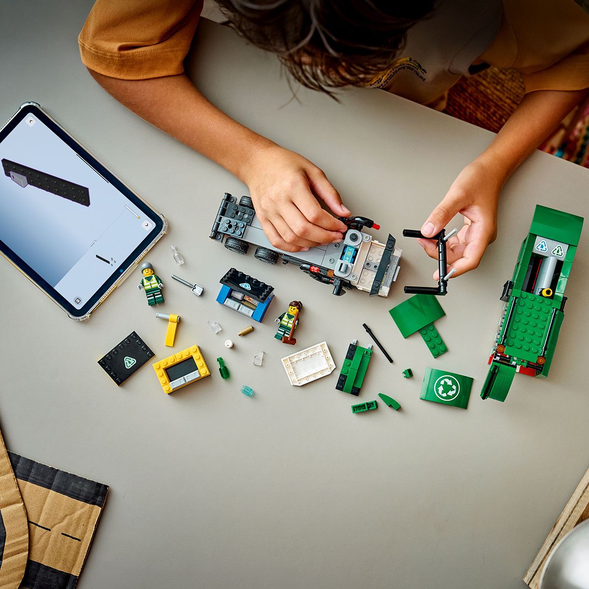 Đồ Chơi Lắp Ráp Xe Rác Tái Chế LEGO CITY 60495