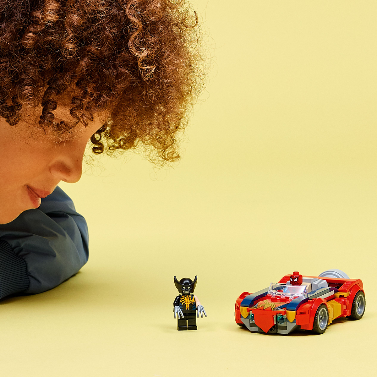 Đồ Chơi Lắp Ráp Xe Spider-Man Và Wolverine Bị Venom Hóa LEGO SUPERHEROES 76336