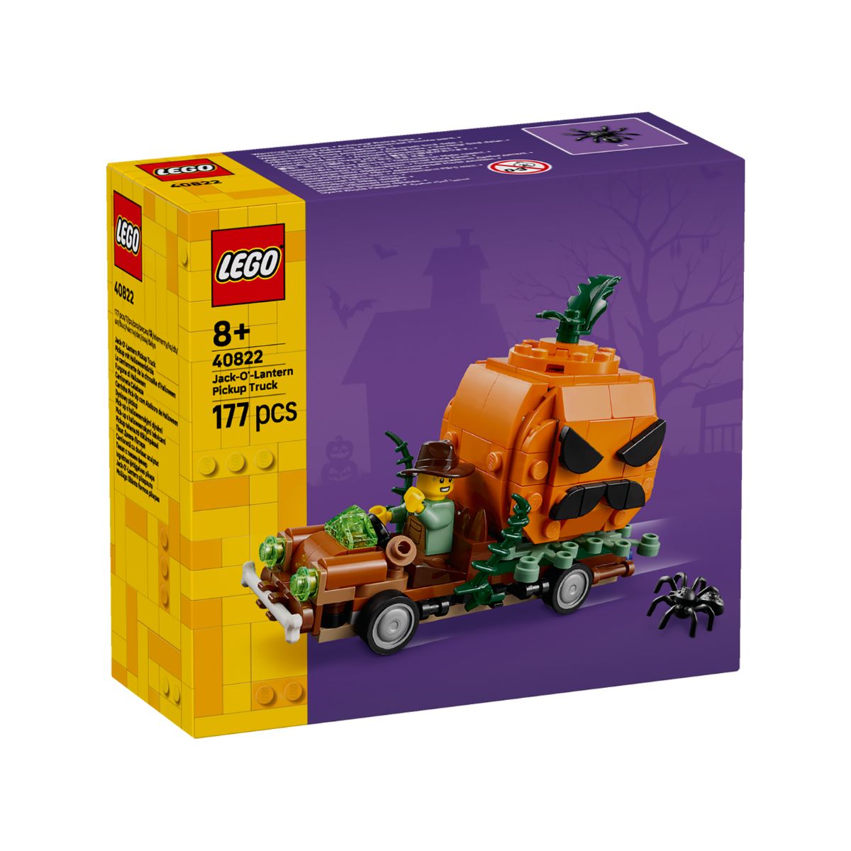 Đồ Chơi Lắp Ráp Xe Tải Bí Ngô Ma Quái LEGO SEASONS AND OCCASIONS 40822 (177 Chi Tiết)