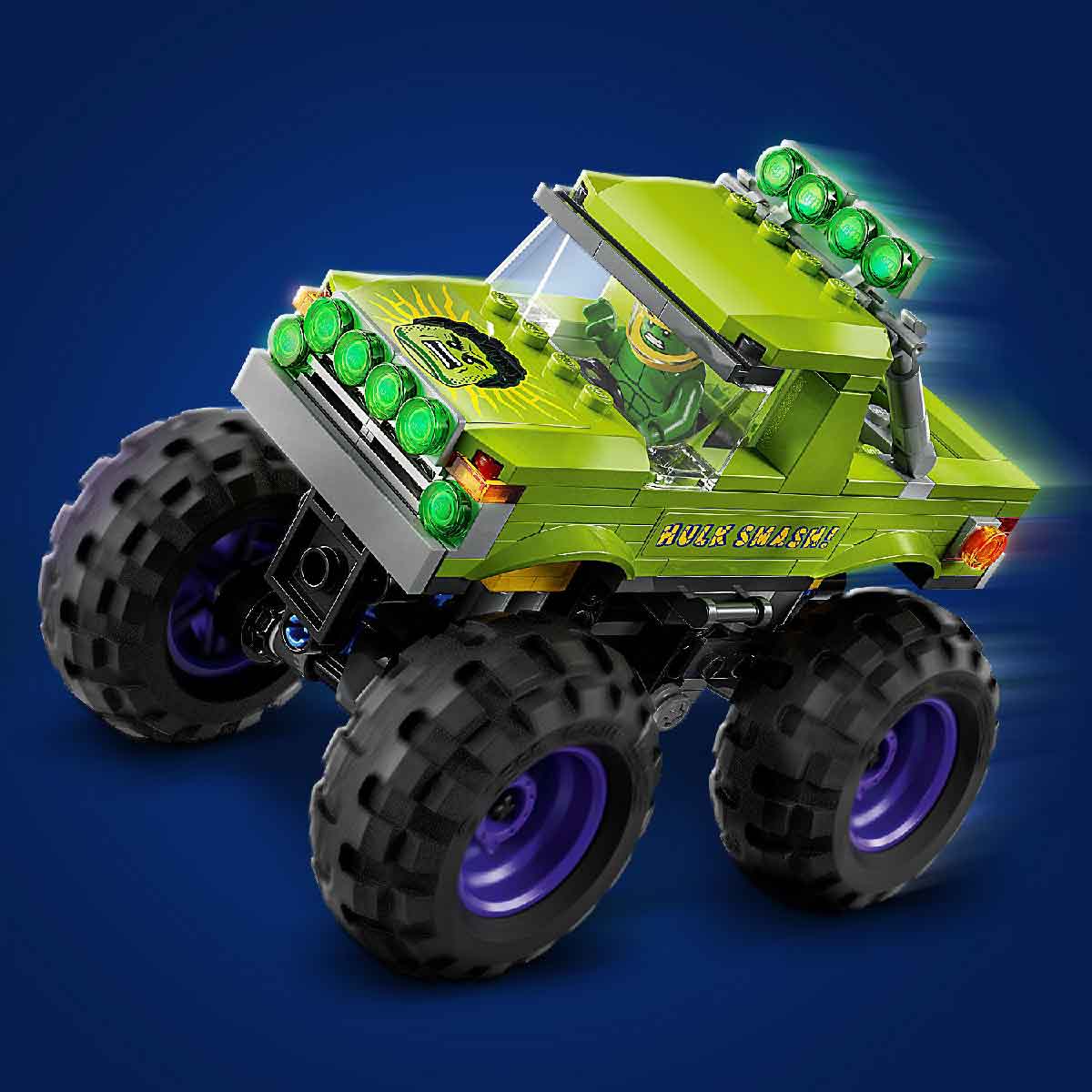 Đồ Chơi Lắp Ráp Xe Tải Hulk Đối Đầu Thanos LEGO SUPERHEROES 76312