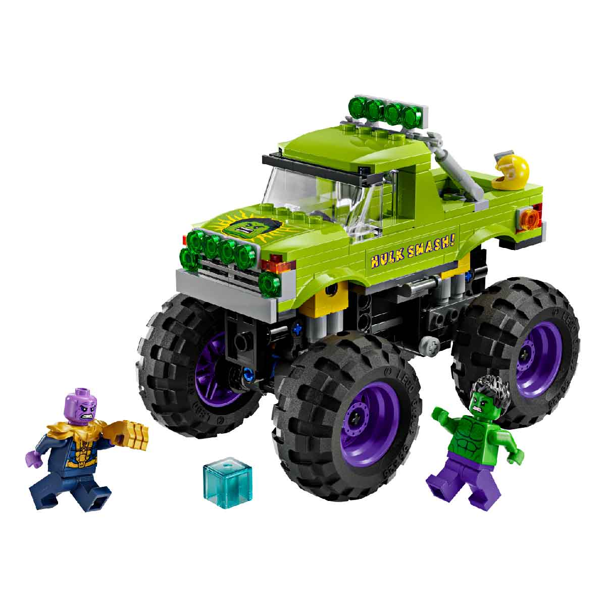 Đồ Chơi Lắp Ráp Xe Tải Hulk Đối Đầu Thanos LEGO SUPERHEROES 76312