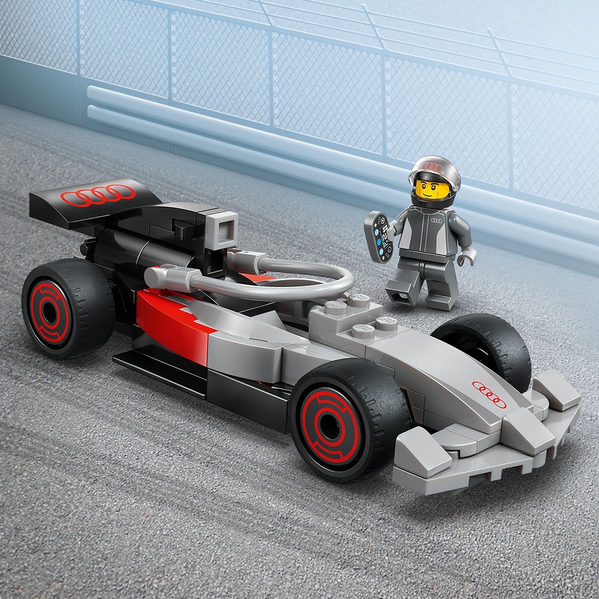 LEGO CITY F1® Display Truck with Audi F1® Race Car 60493 (508 Pieces)