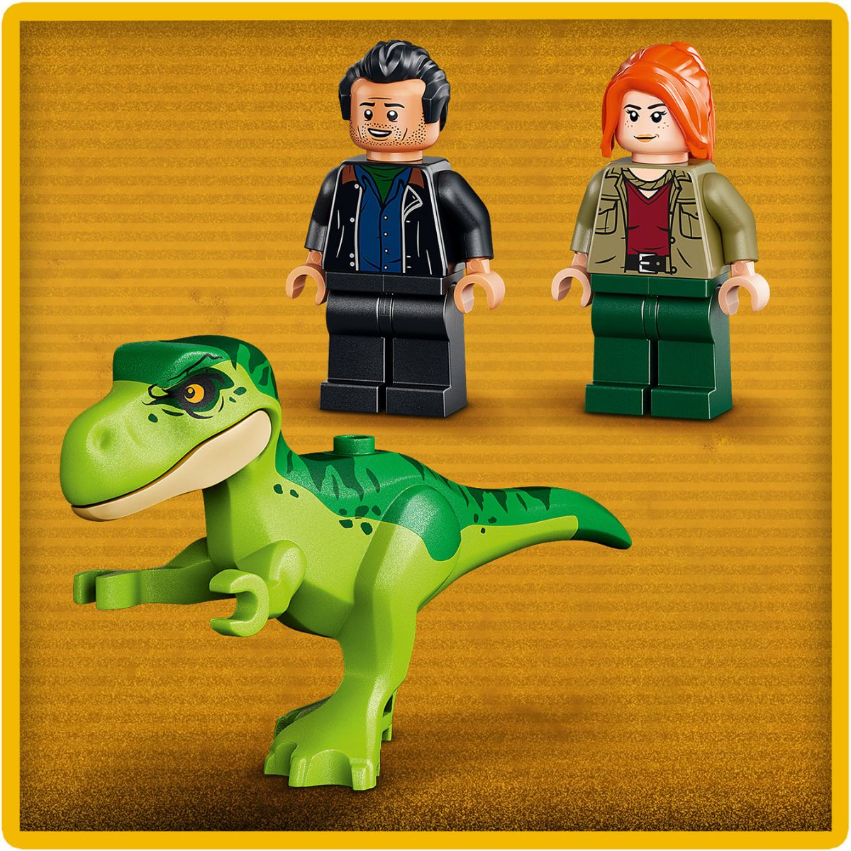Đồ Chơi Lắp Ráp Xe Tải Vận Chuyển Khủng Long T. Rex LEGO JURASSIC 77978 (115 Chi Tiết)