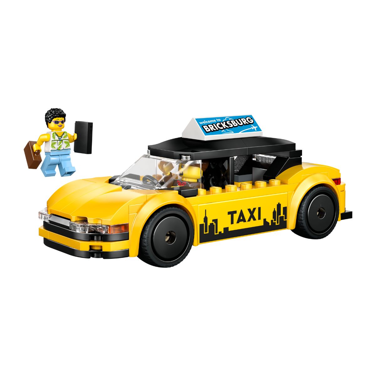 Đồ Chơi Lắp Ráp Xe Taxi Màu Vàng LEGO CITY 60487