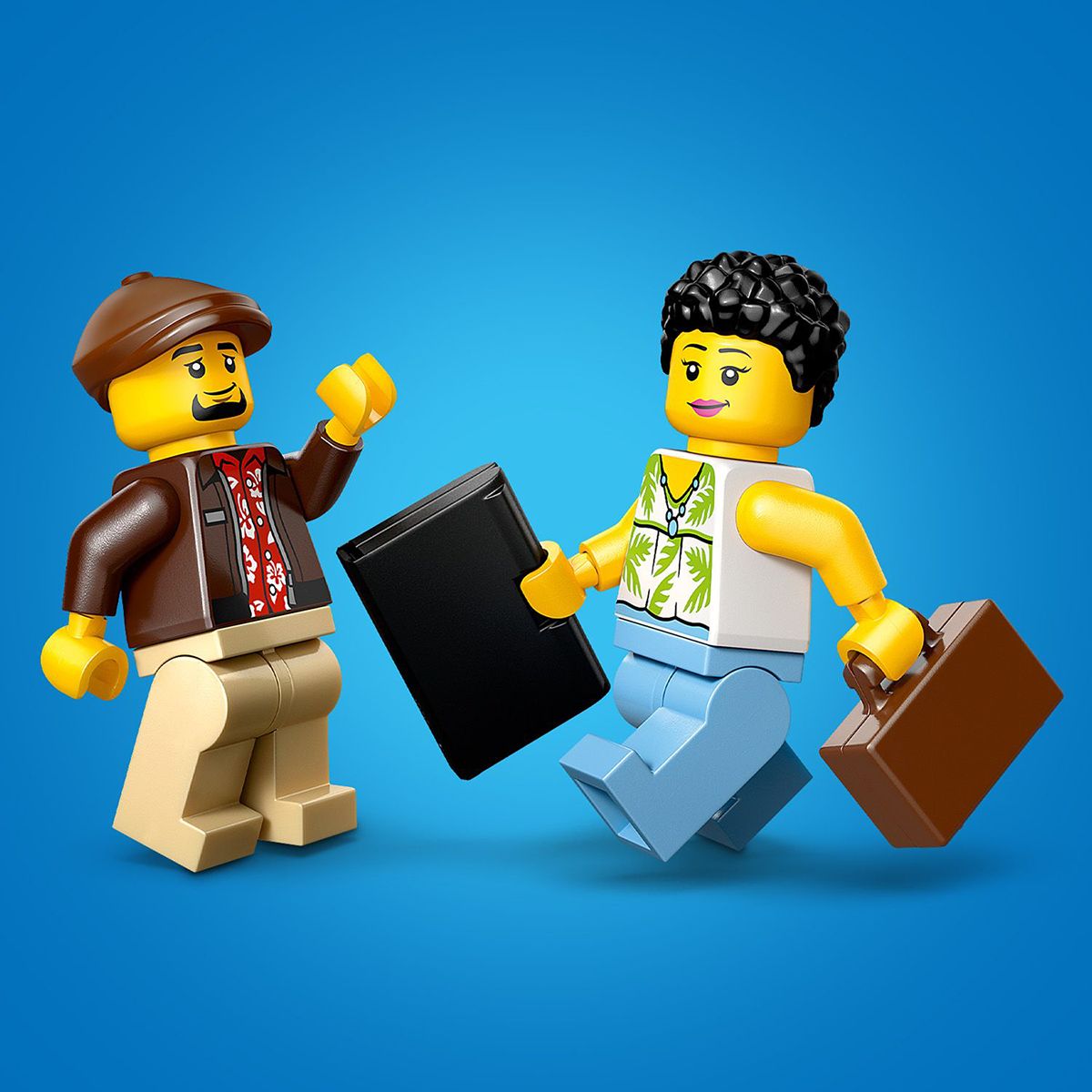 Đồ Chơi Lắp Ráp Xe Taxi Màu Vàng LEGO CITY 60487