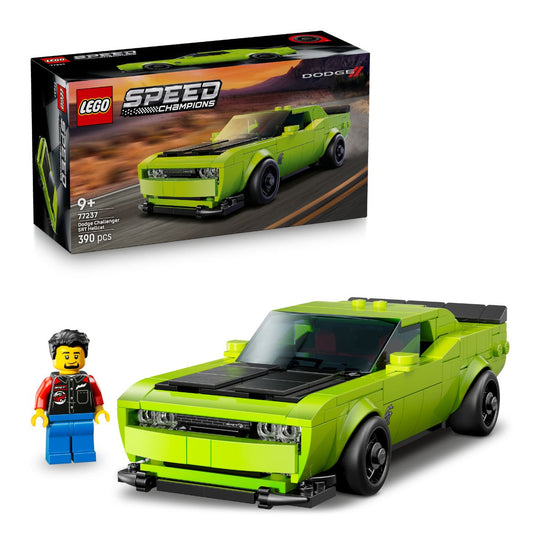 Đồ Chơi Lắp Ráp Xe Thể Thao Dodge Challenger SRT Hellcat LEGO SPEED CHAMPIONS 77237 (390 chi tiết)