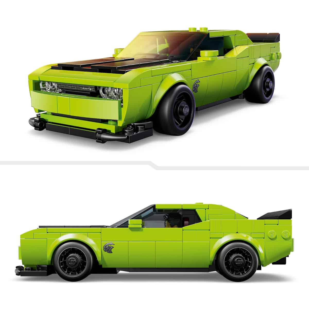 Đồ Chơi Lắp Ráp Xe Thể Thao Dodge Challenger SRT Hellcat LEGO SPEED CHAMPIONS 77237