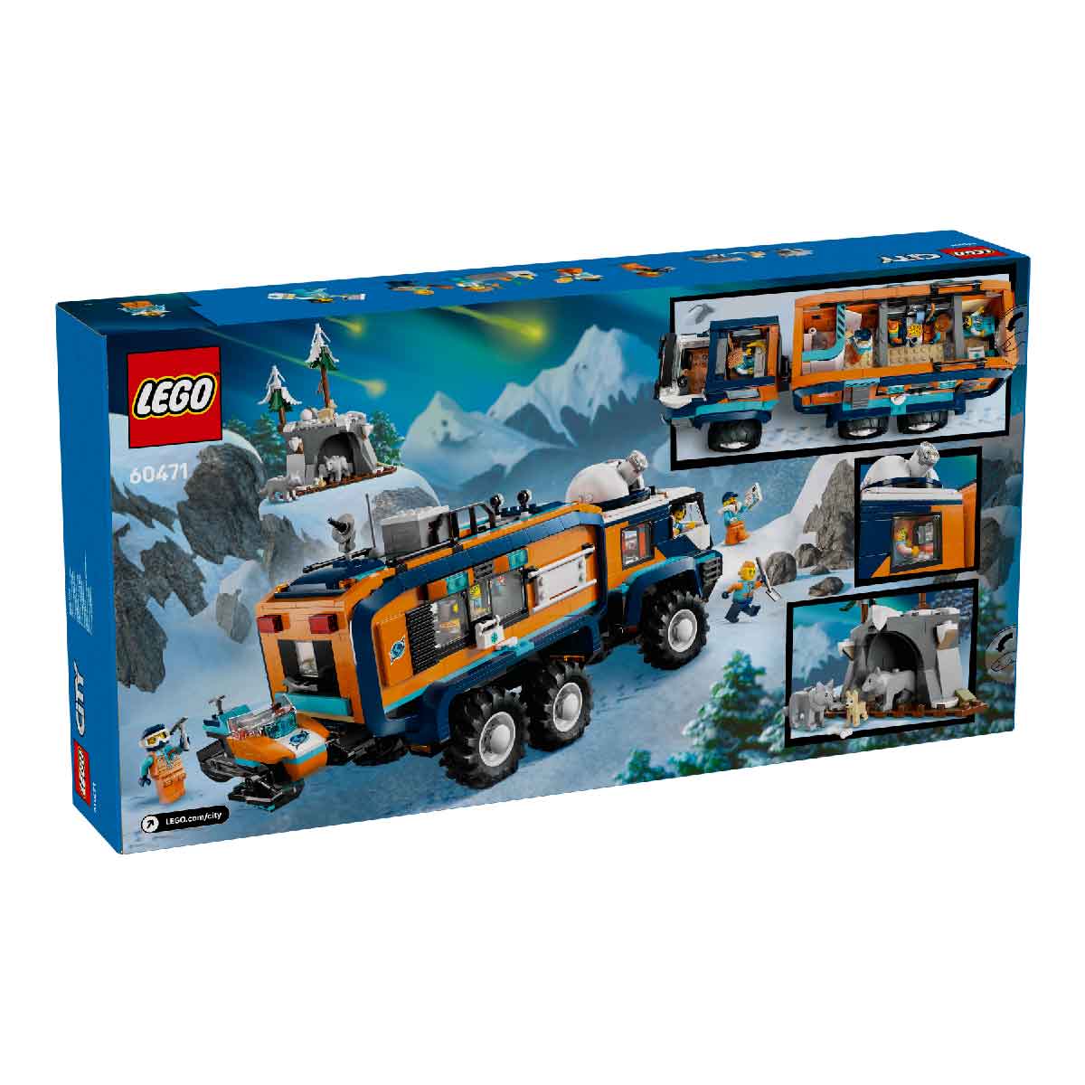 Đồ Chơi Lắp Ráp Xe Thí Nghiệm Khám Phá Bắc Cực LEGO CITY 60471