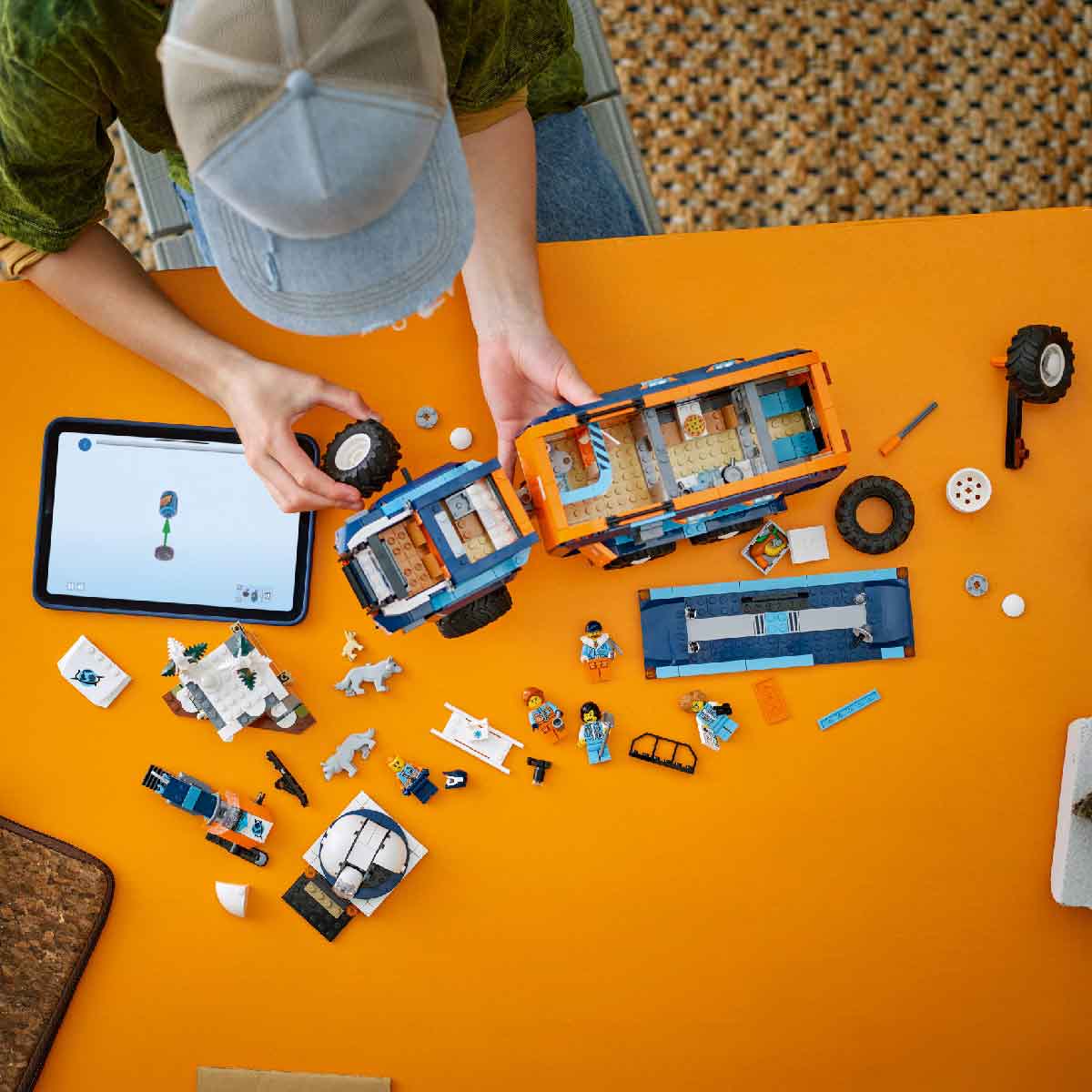 Đồ Chơi Lắp Ráp Xe Thí Nghiệm Khám Phá Bắc Cực LEGO CITY 60471