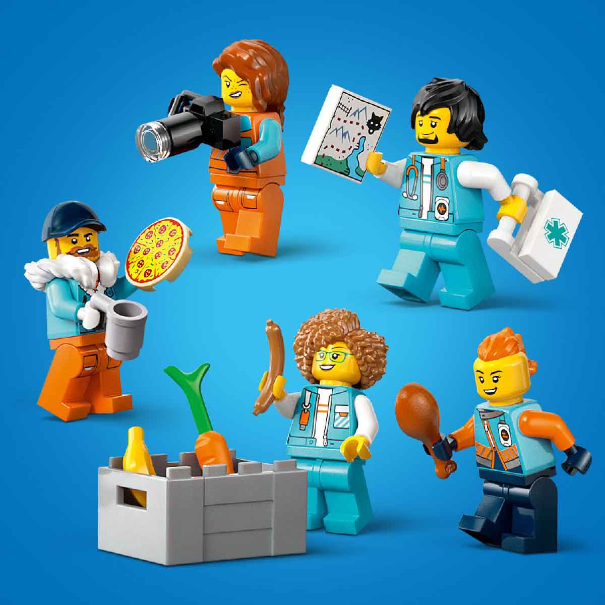 Đồ Chơi Lắp Ráp Xe Thí Nghiệm Khám Phá Bắc Cực LEGO CITY 60471