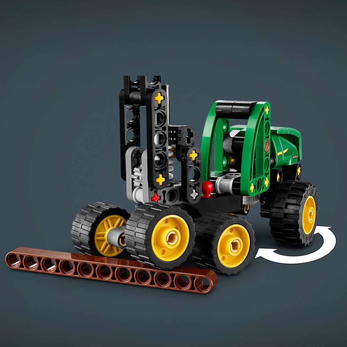 Đồ Chơi Lắp Ráp Xe Thu Hoạch Gỗ John Deere LEGO TECHNIC 42218