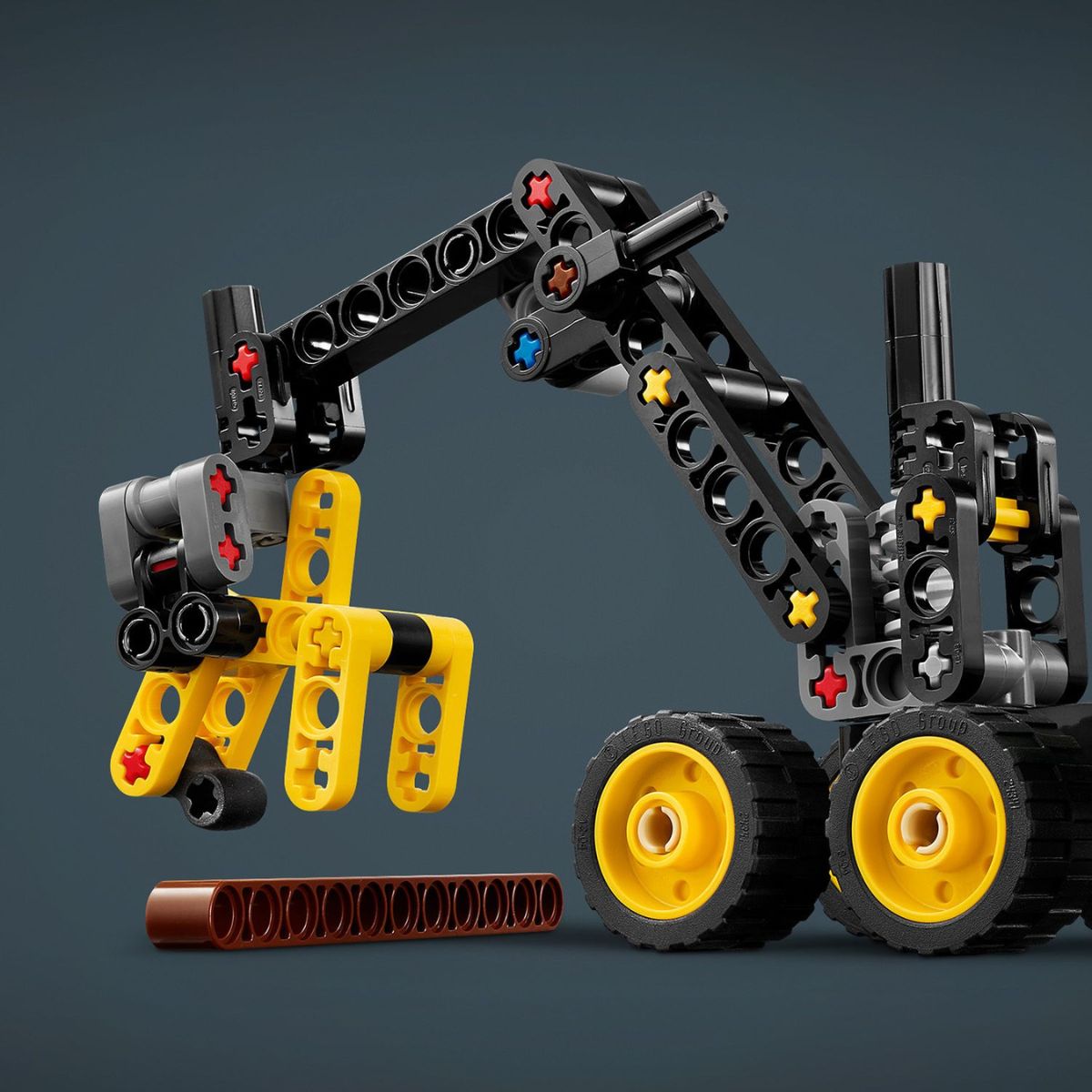 Đồ Chơi Lắp Ráp Xe Thu Hoạch Gỗ John Deere LEGO TECHNIC 42218