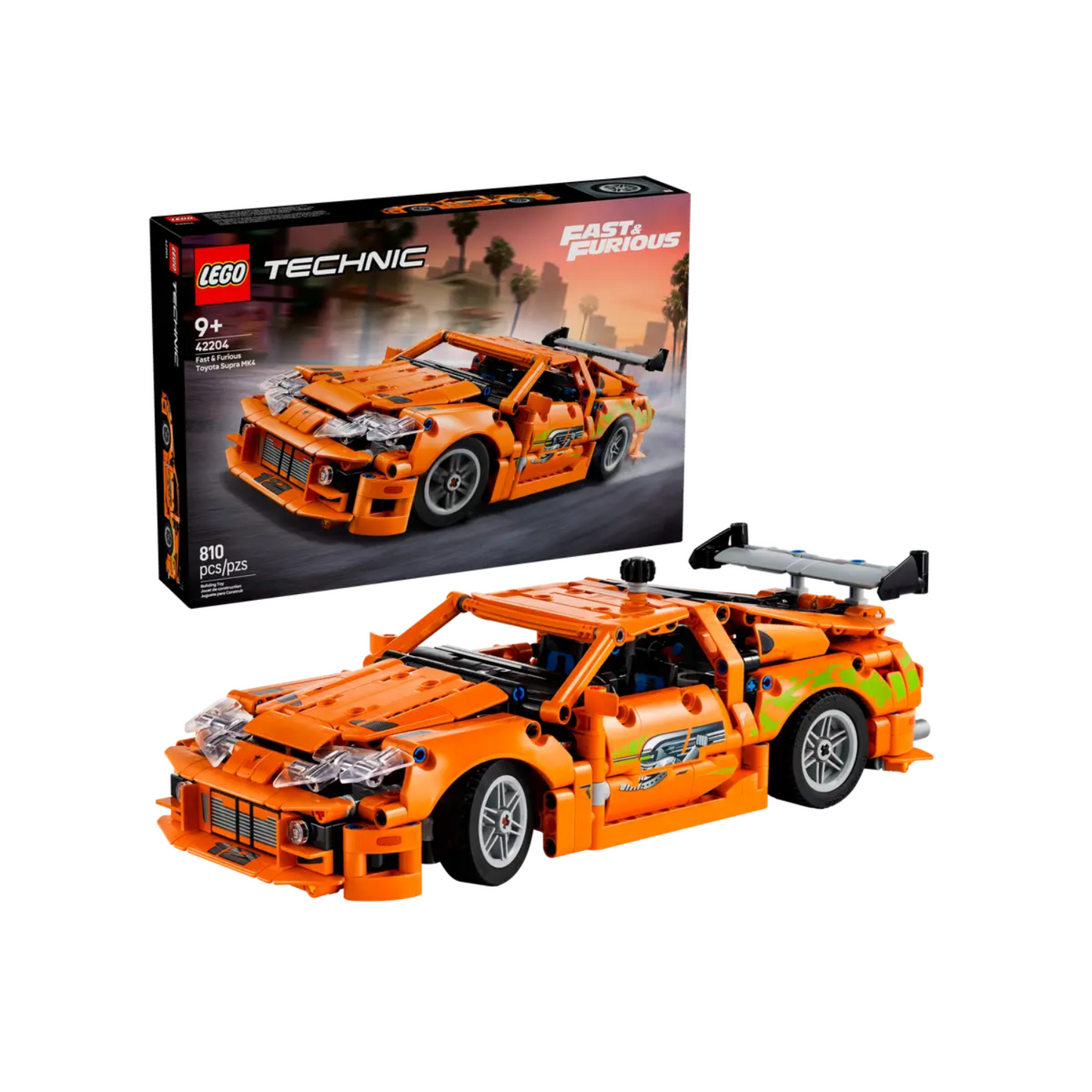 Đồ Chơi Lắp Ráp Xe Toyota Supra Mk4 LEGO TECHNIC 42204 (810 chi tiết)