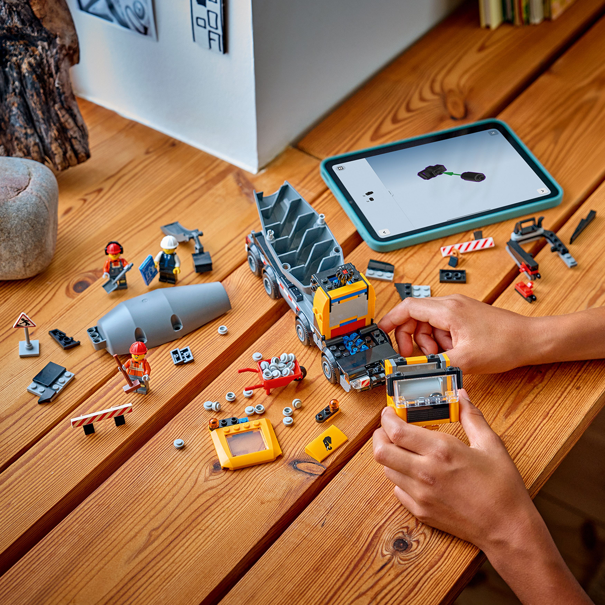 Đồ Chơi Lắp Ráp Xe Trộn Xi Măng LEGO CITY 60478