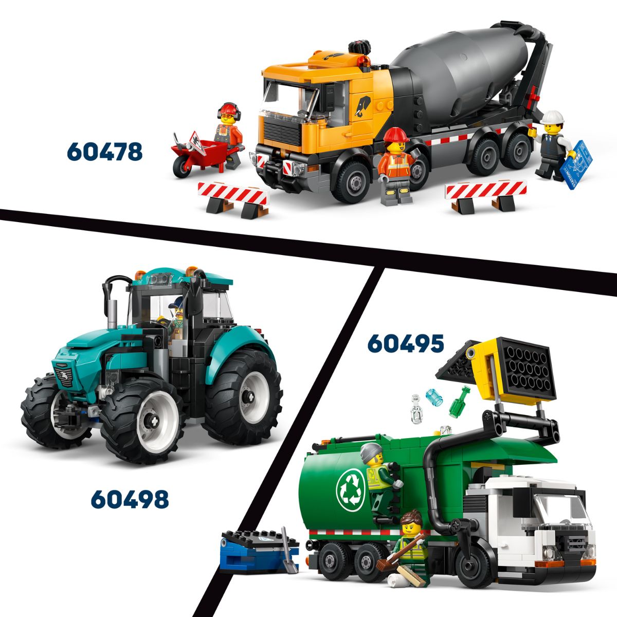 Đồ Chơi Lắp Ráp Xe Ủi Tuyết LEGO CITY 60490