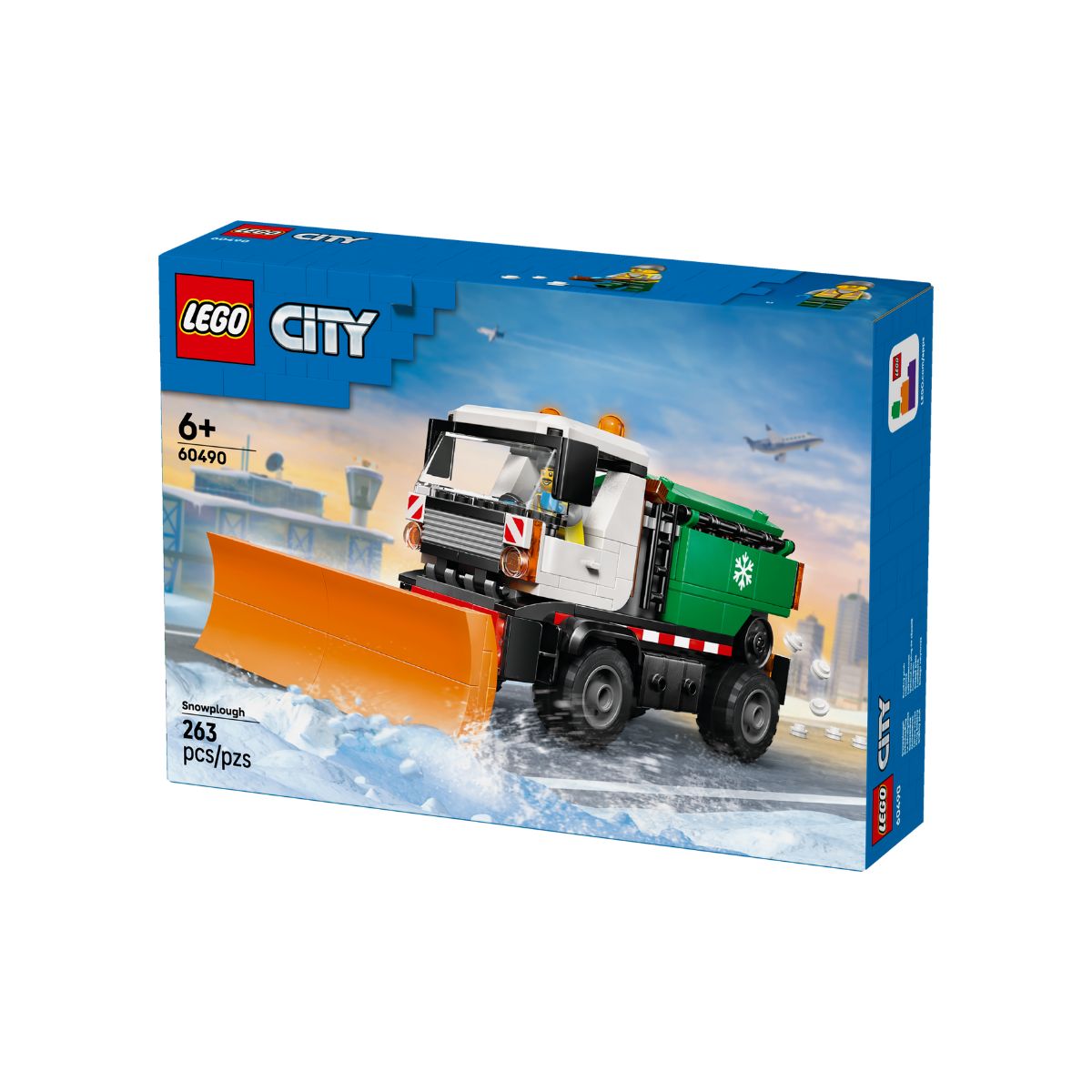 Đồ Chơi Lắp Ráp Xe Ủi Tuyết LEGO CITY 60490