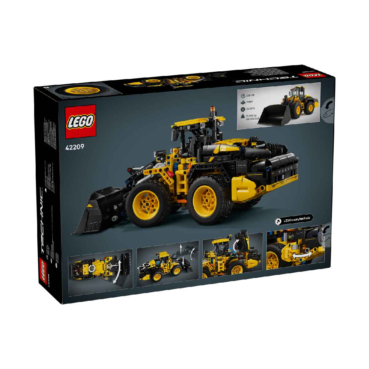Đồ Chơi Lắp Ráp Xe Xúc Lốp Điện Volvo L120 LEGO TECHNIC 42209