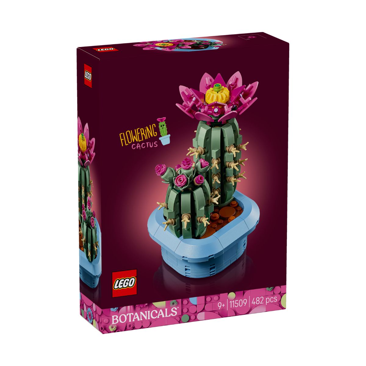LEGO® Botanicals Flowering Cactus 11509 (482 Pieces)