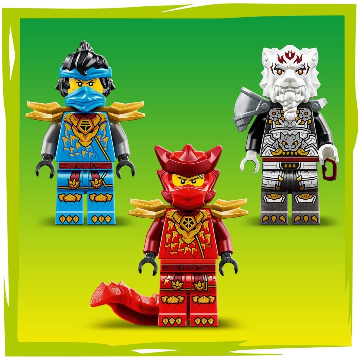 LEGO NINJAGO Zilvar & Grimtak Building Set 71863 (232 Pieces)