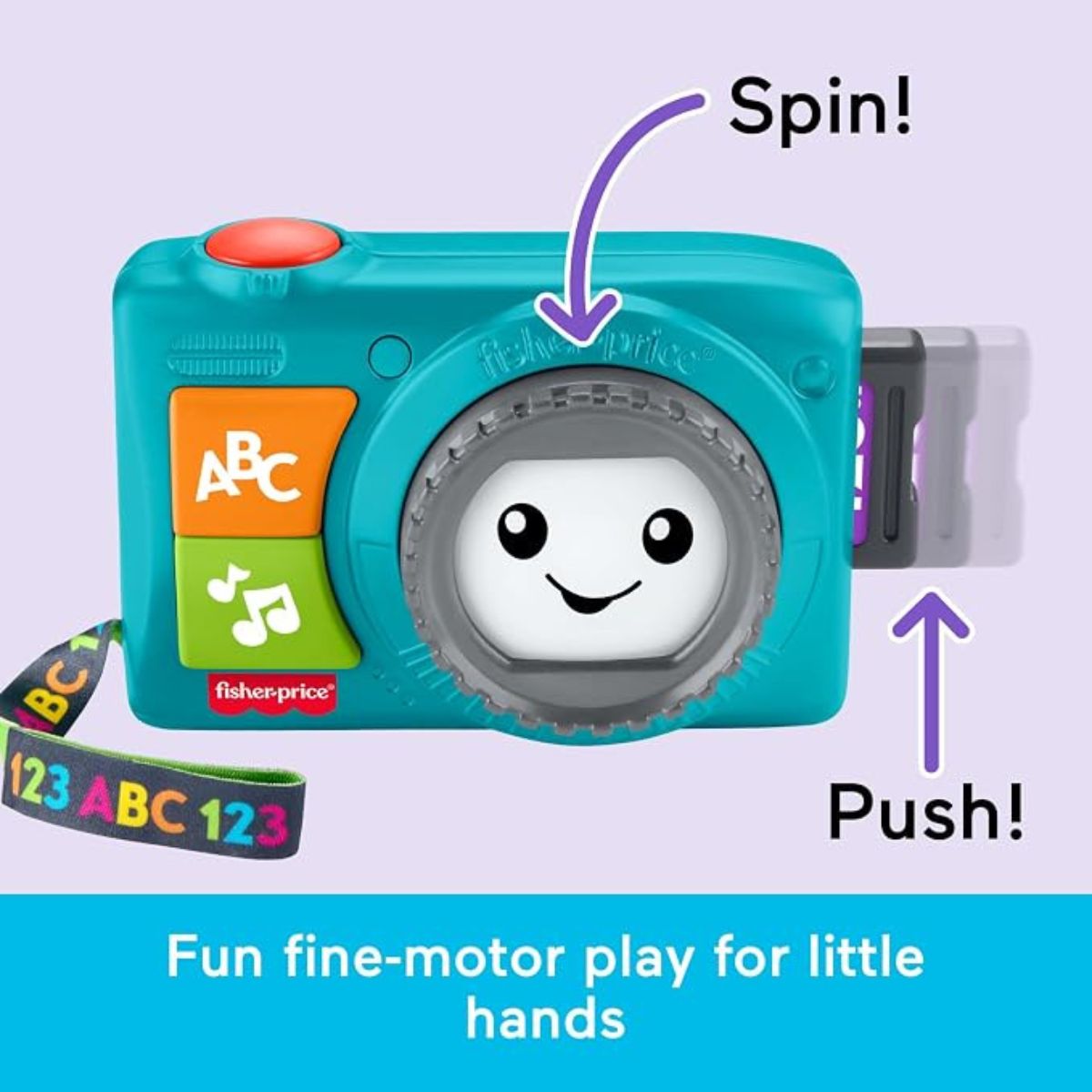 Đồ Chơi Máy Ảnh Đầu Tiên Cho Bé FISHER PRICE MATTEL JLB92