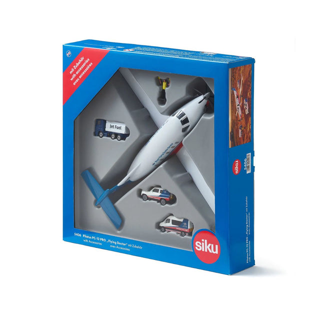 do-choi-may-bay-cuu-tro-y-te-pilatus-pc-12-pro-kem-phu-kien-siku-5406-02