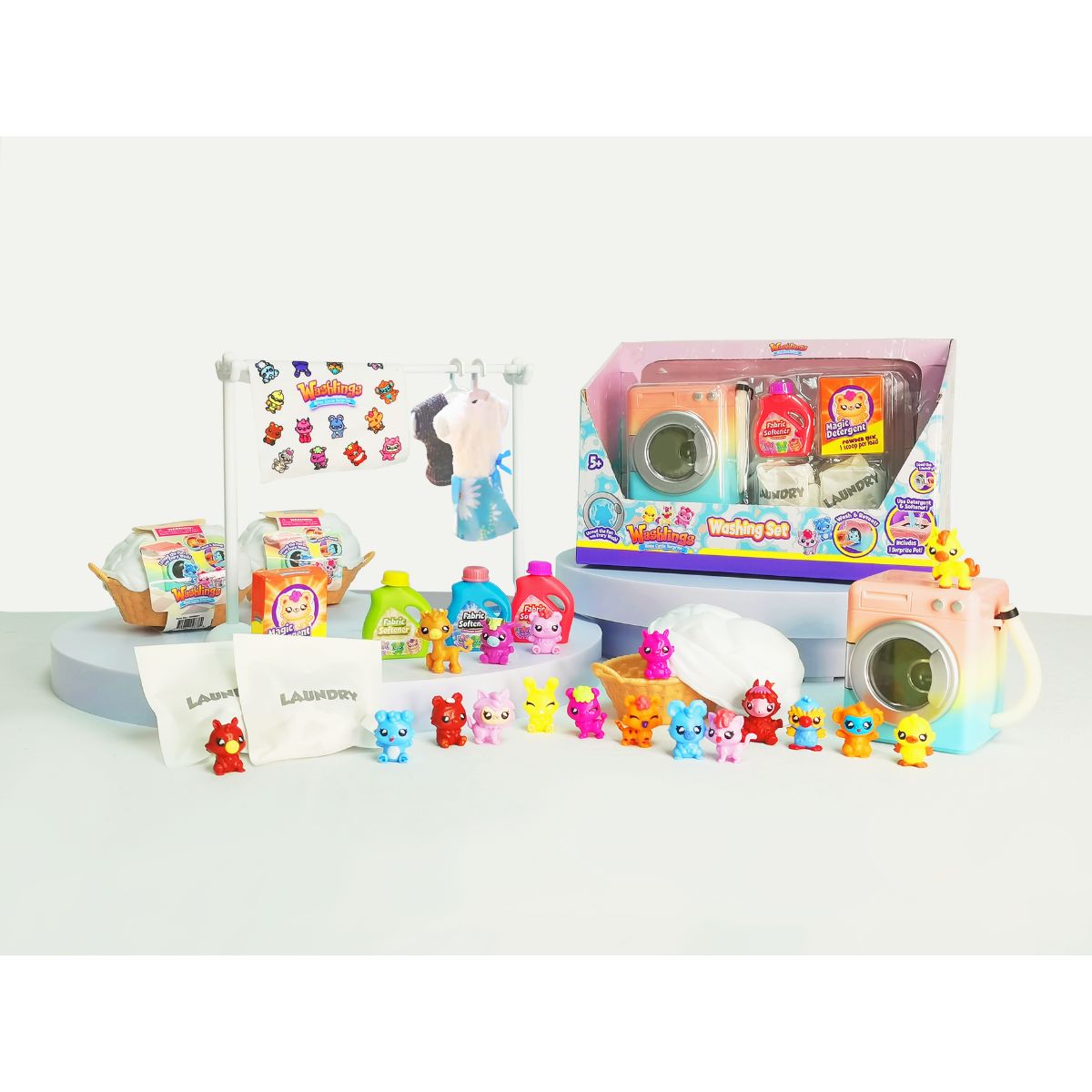 Đồ Chơi Máy Giặt Washlings Kèm Thú Cưng SWEET HEART 2409011