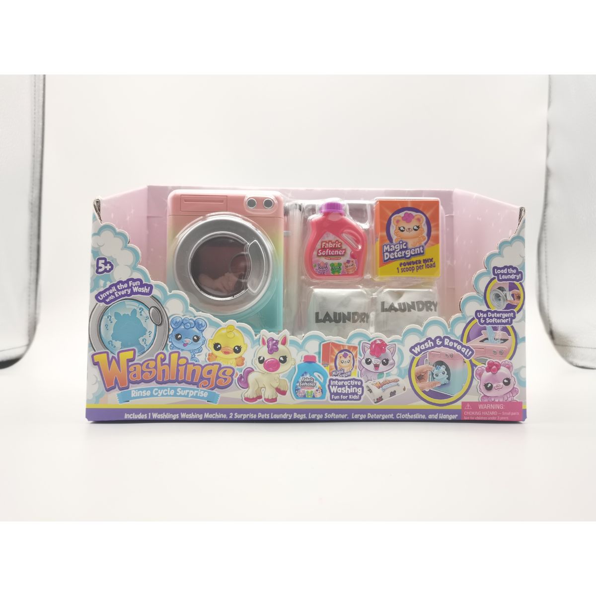 Đồ Chơi Máy Giặt Washlings Kèm Thú Cưng SWEET HEART 2409011