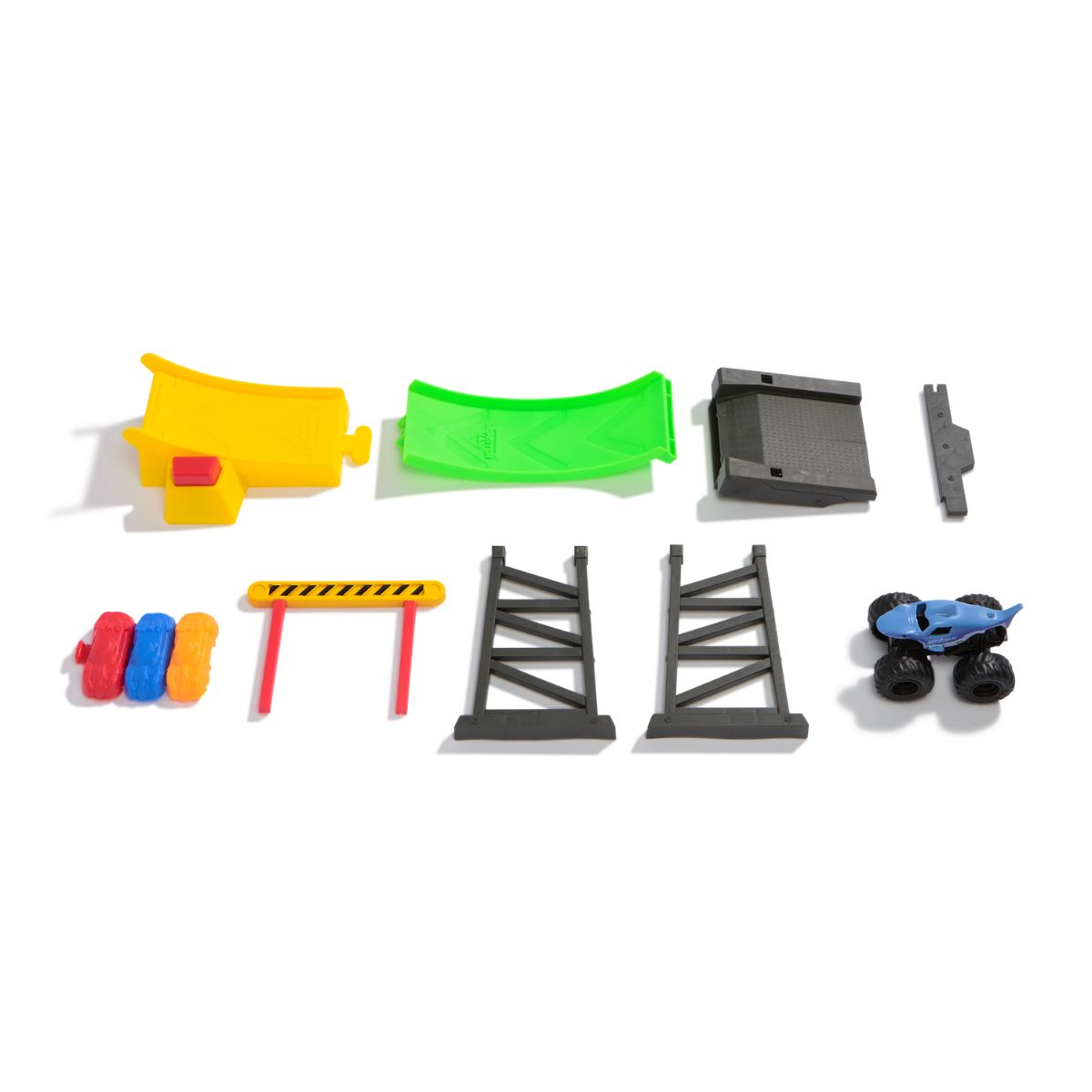 Đồ Chơi Mini Set Bệ Phóng - Megalodon 1:72 MONSTER JAM 20148981/6071189