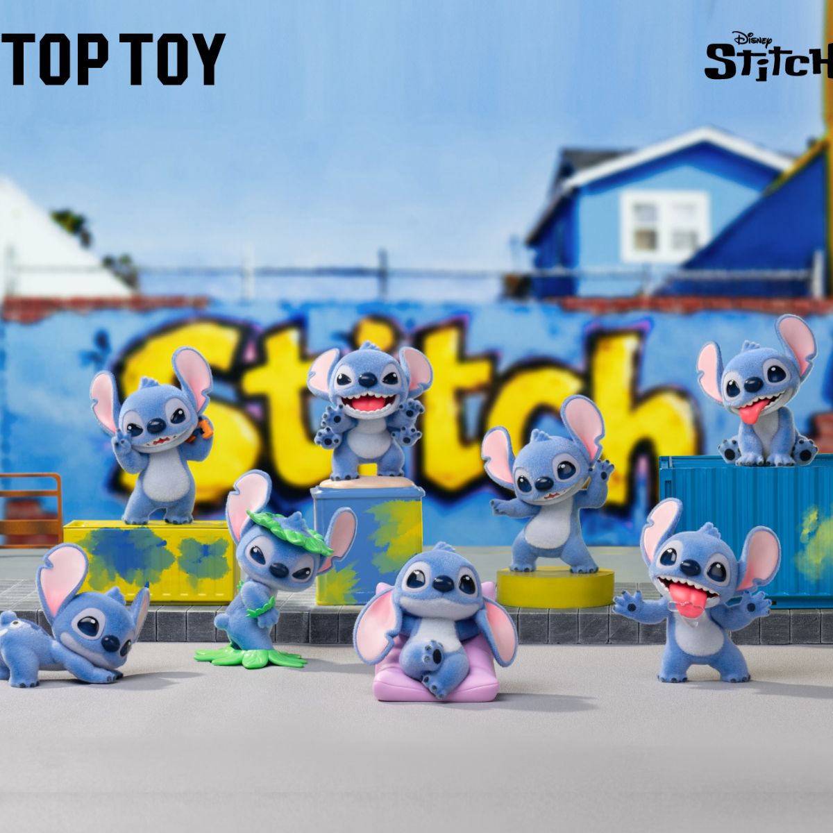 Đồ Chơi Mô Hình Disney Stitch Mischievous Daily Life Figure TOP TOY 2304358210103