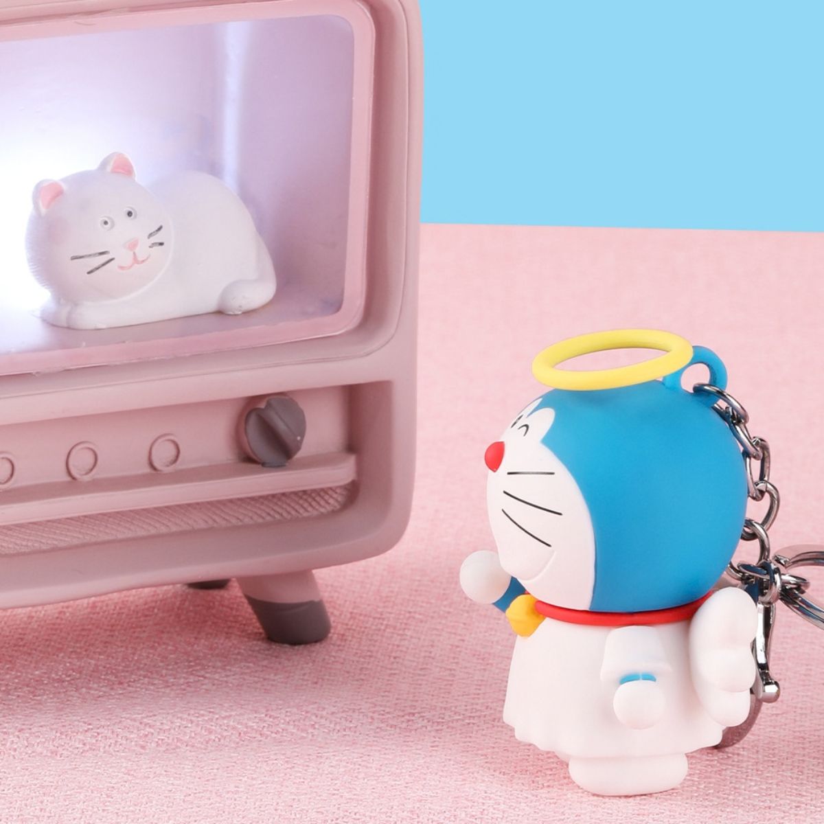 Đồ Chơi Mô Hình Doraemon Aroma Diffuser Key Chain - Angel ART TOY LIFESTYLE 6975653081130