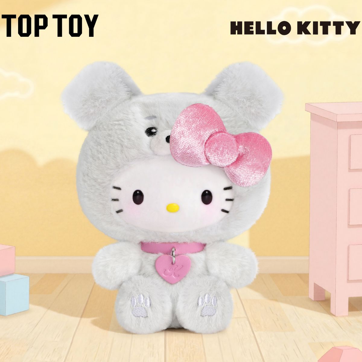 Đồ Chơi Mô Hình Hello Kitty Puppy Party Plush Pendant Blind Box TOP TOY 2304701010107
