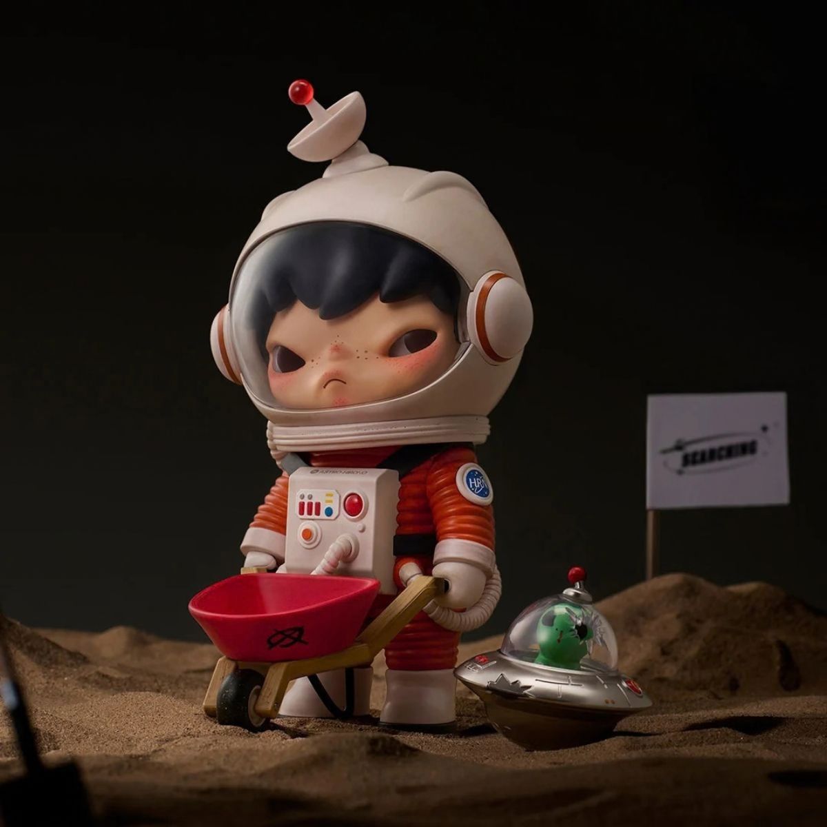 Đồ Chơi Mô Hình Hirono Search For Aliens Figurine POP MART IP HIRONO 6941313013537