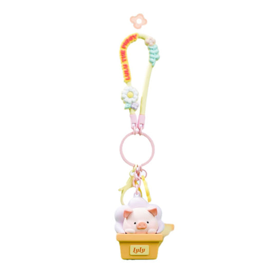 Model Toys LULU THE PIGGY Flower Keychain - Flower House Keeper ART TOY LIFESTYLE 6976415660617